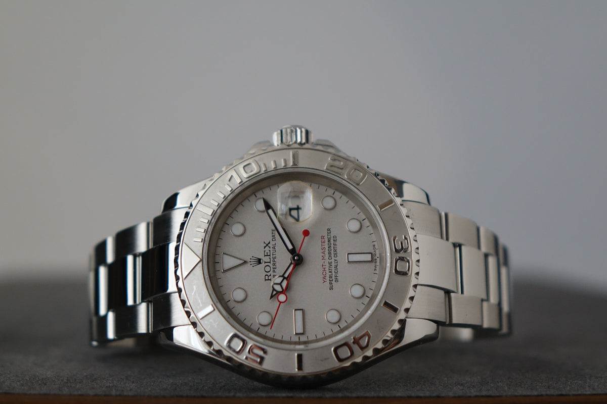 Rolex Yacht Master 40 16622 Platinum bezel full set