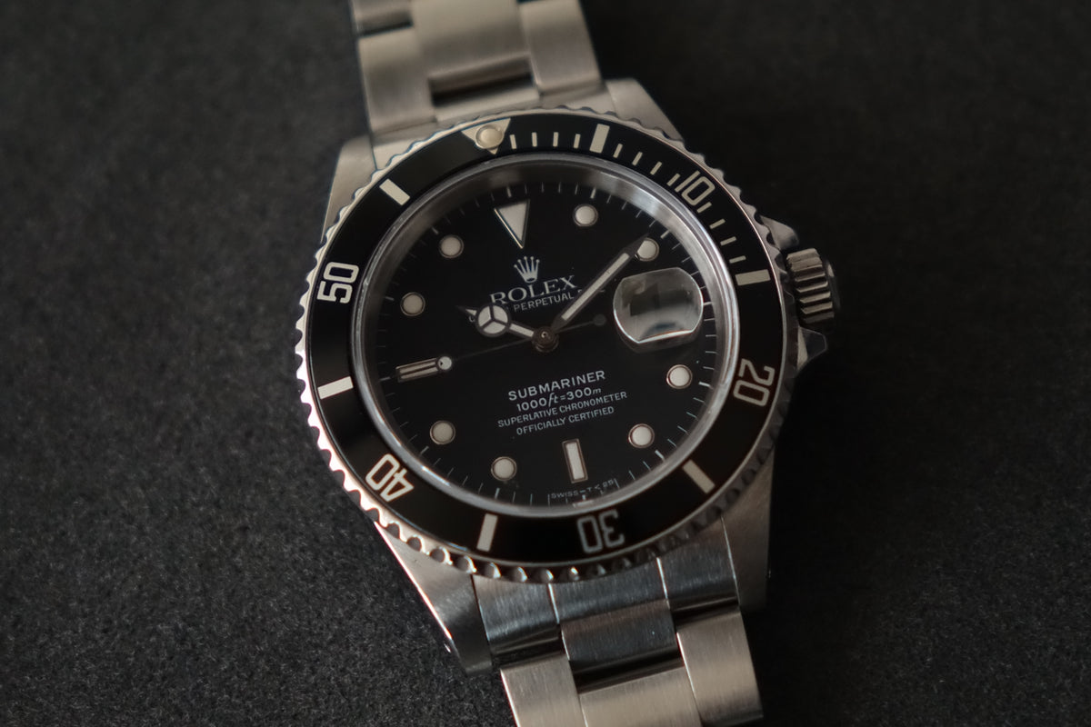 Rolex Submariner Date 16610 tritium