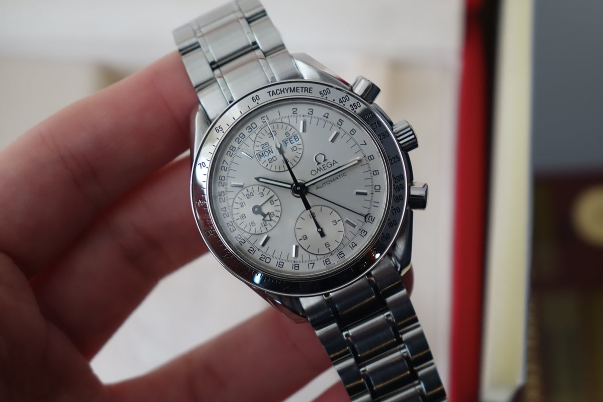 Omega Speedmaster Automatic reduced 3523.30 daydate triple calendar