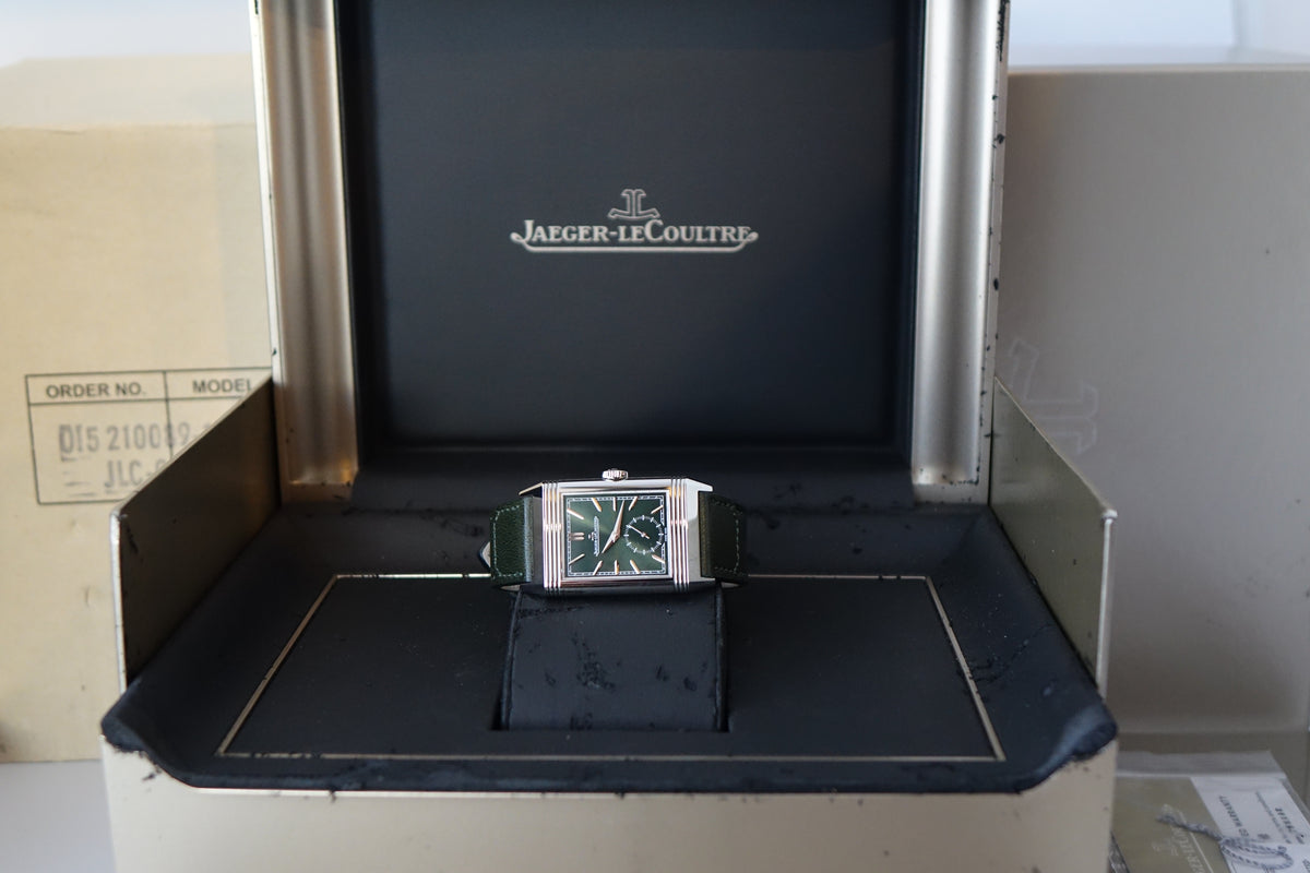 Jaeger LeCoultre Reverso Tribute Green Small seconds Q3978430