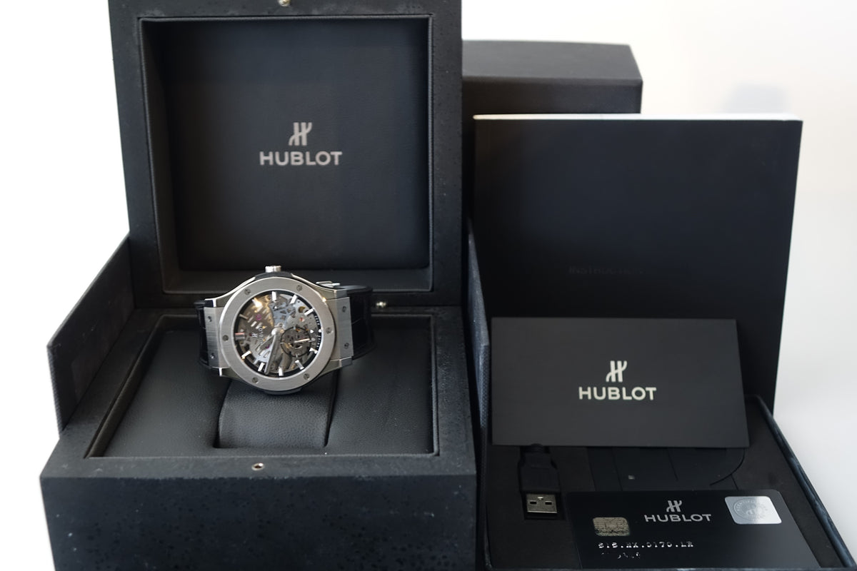 Hublot Classic Fusion Ultra thin skeleton 515.NX.0170.LR