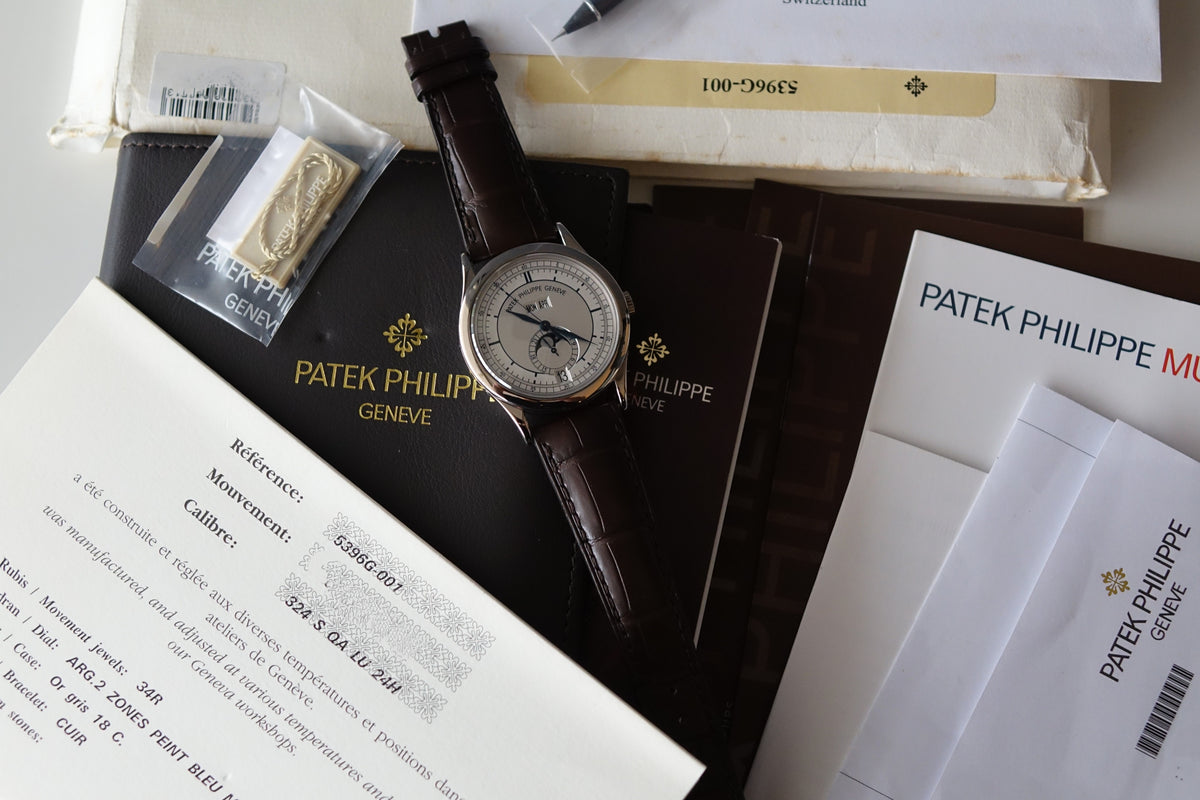 Patek Philippe Annual Calendar Moonphases Sector dial 5396G-001