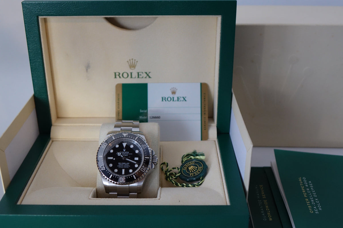 Rolex Deepsea Sea-Dweller DSSD 126660 full set