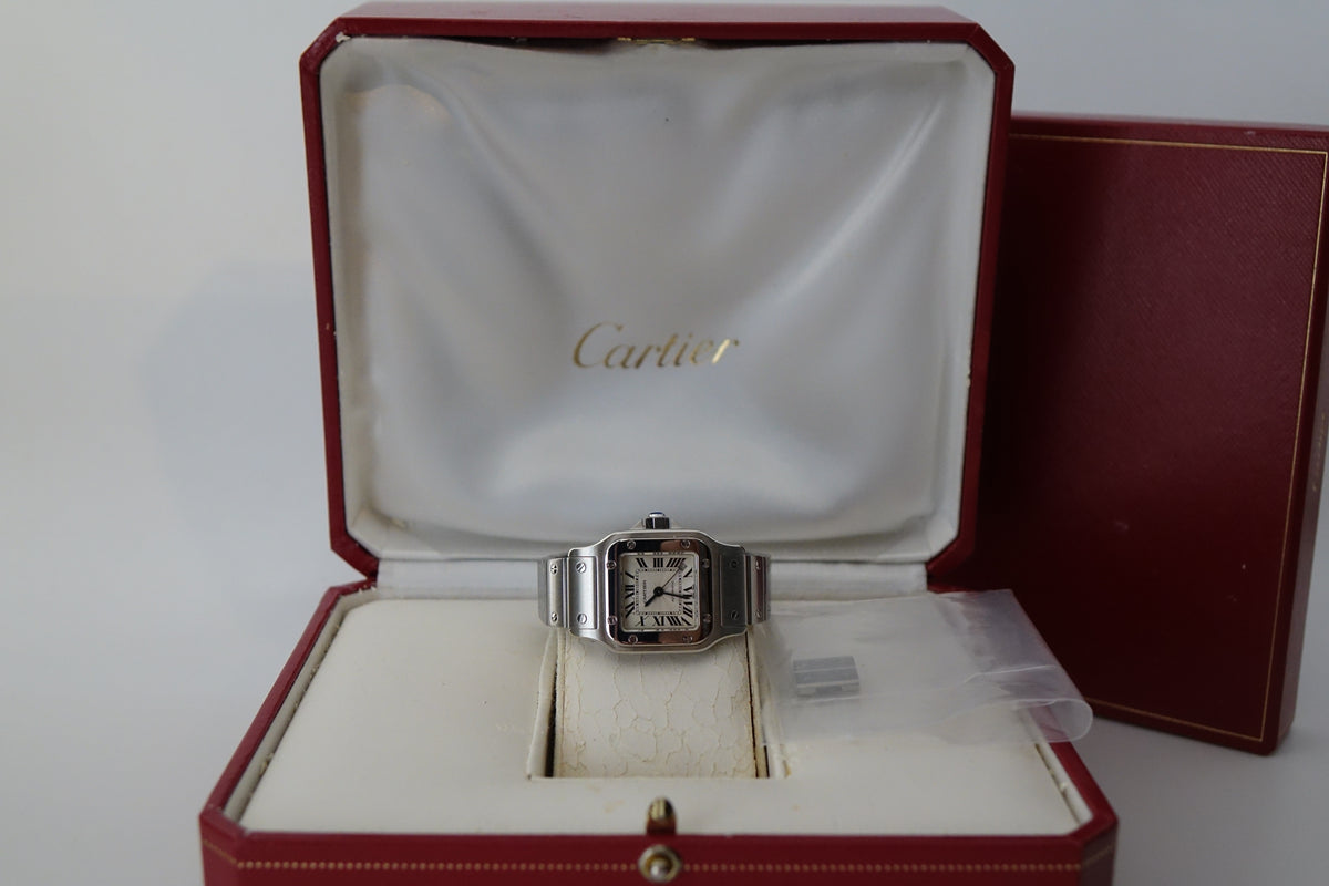 Cartier Santos Galbee SM 2423 W20054D6 full set