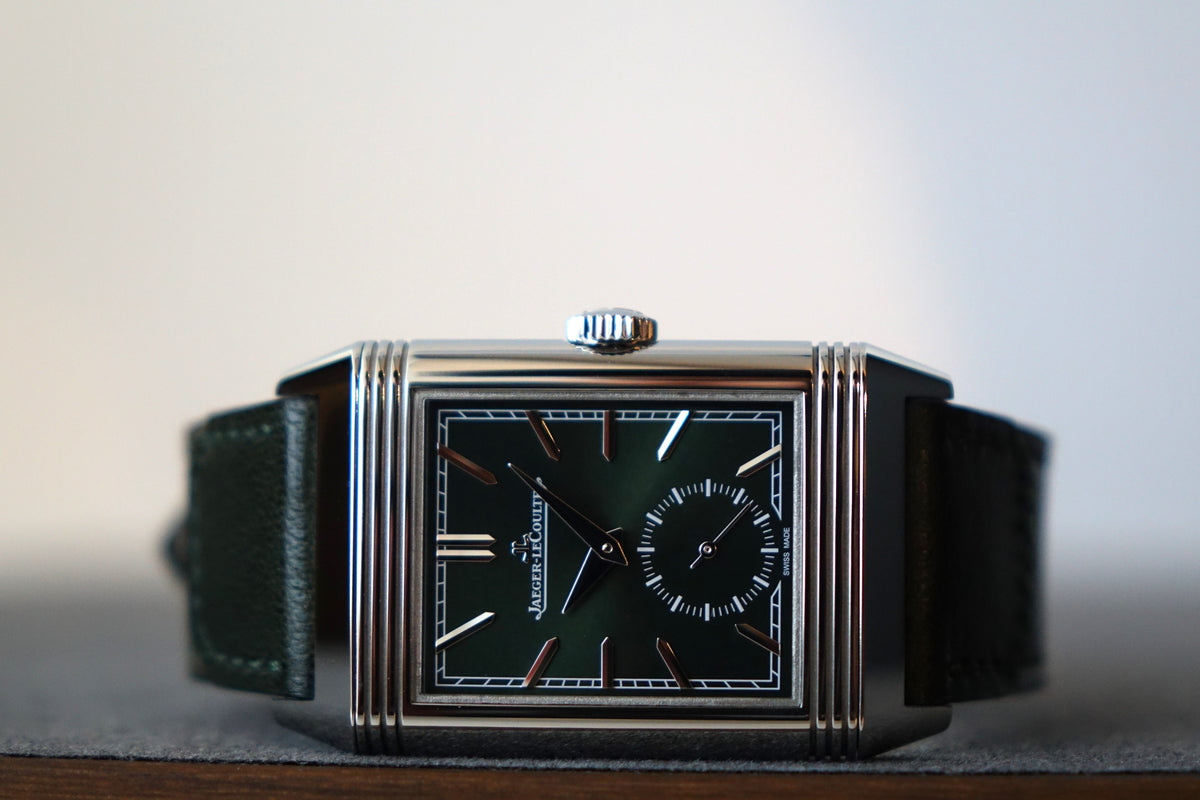 Jaeger LeCoultre Reverso Tribute Green Small seconds Q3978430