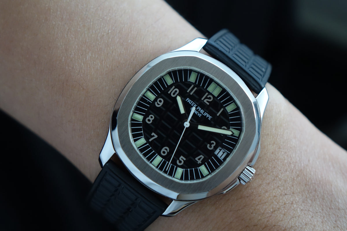 Patek Philippe Aquanaut 5065A-001 Jumbo watch only