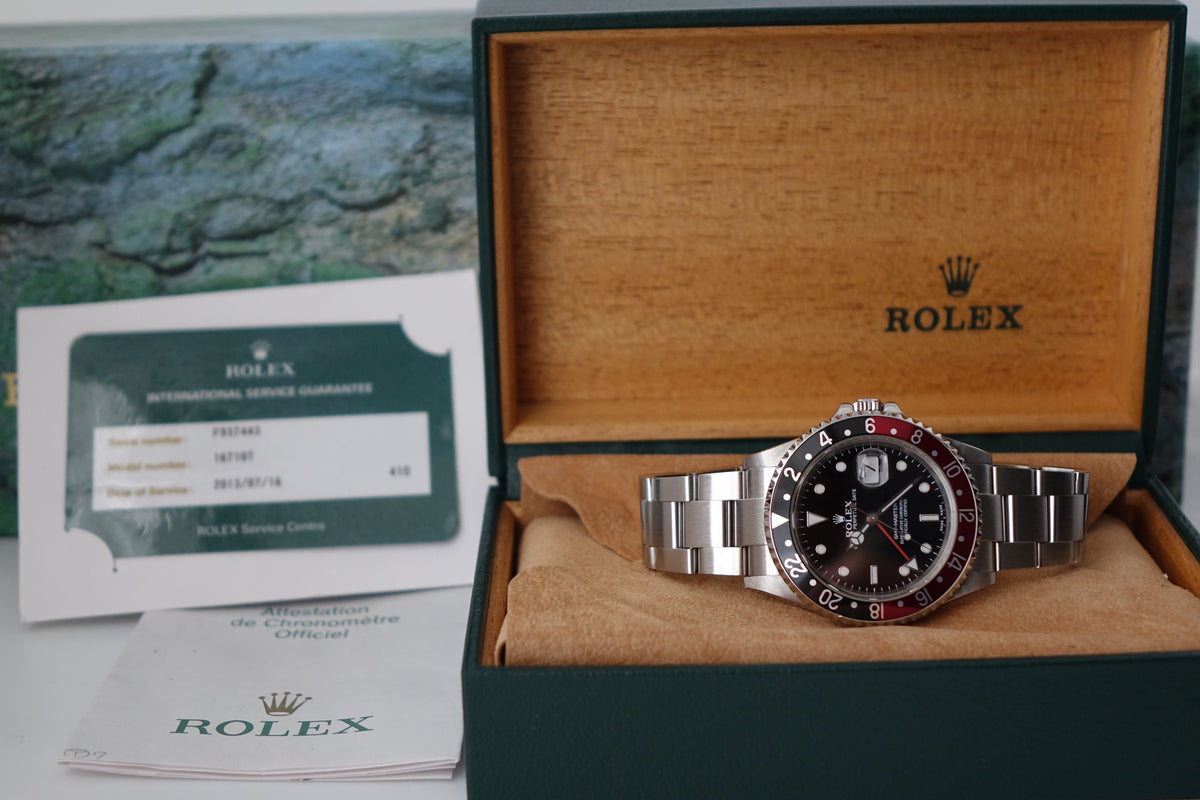 Rolex GMT-Master 2 16710 Coke no pinholes GMT master II