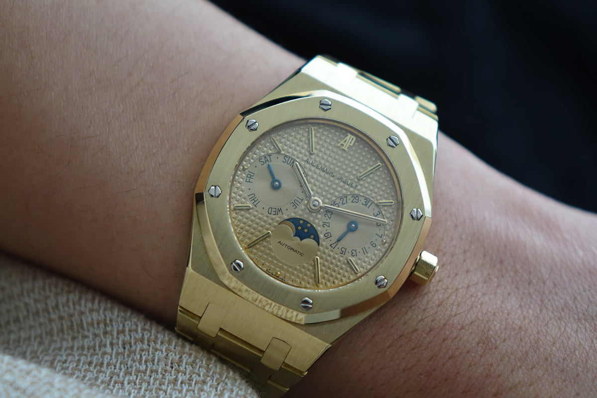 Audemars Piguet Royal Oak Daydate moonphase 25594BA watch only