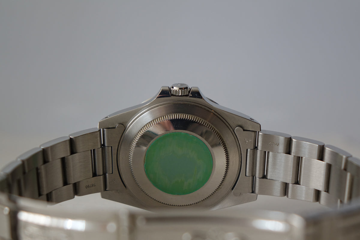 Rolex Explorer 2 II 16570 black tritium creamy patina full set