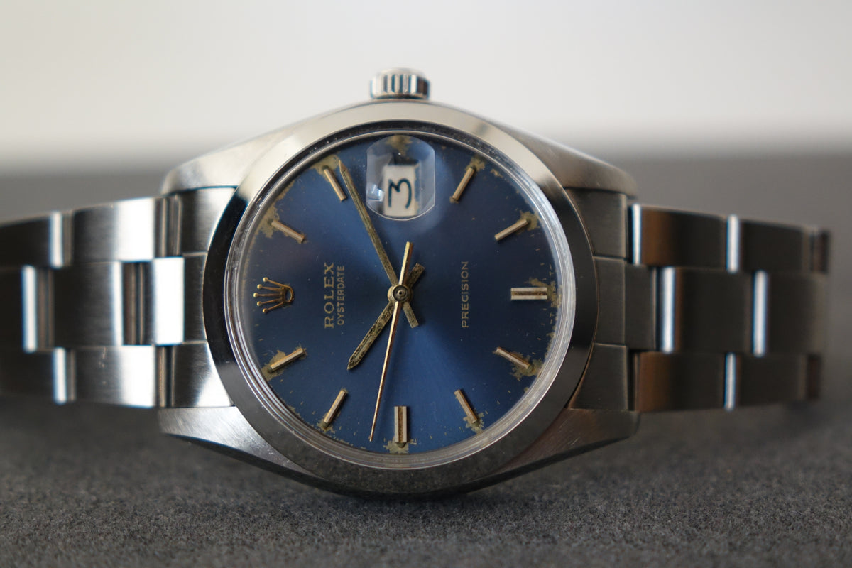 Rolex Oyster Date 6694 Blue Dial