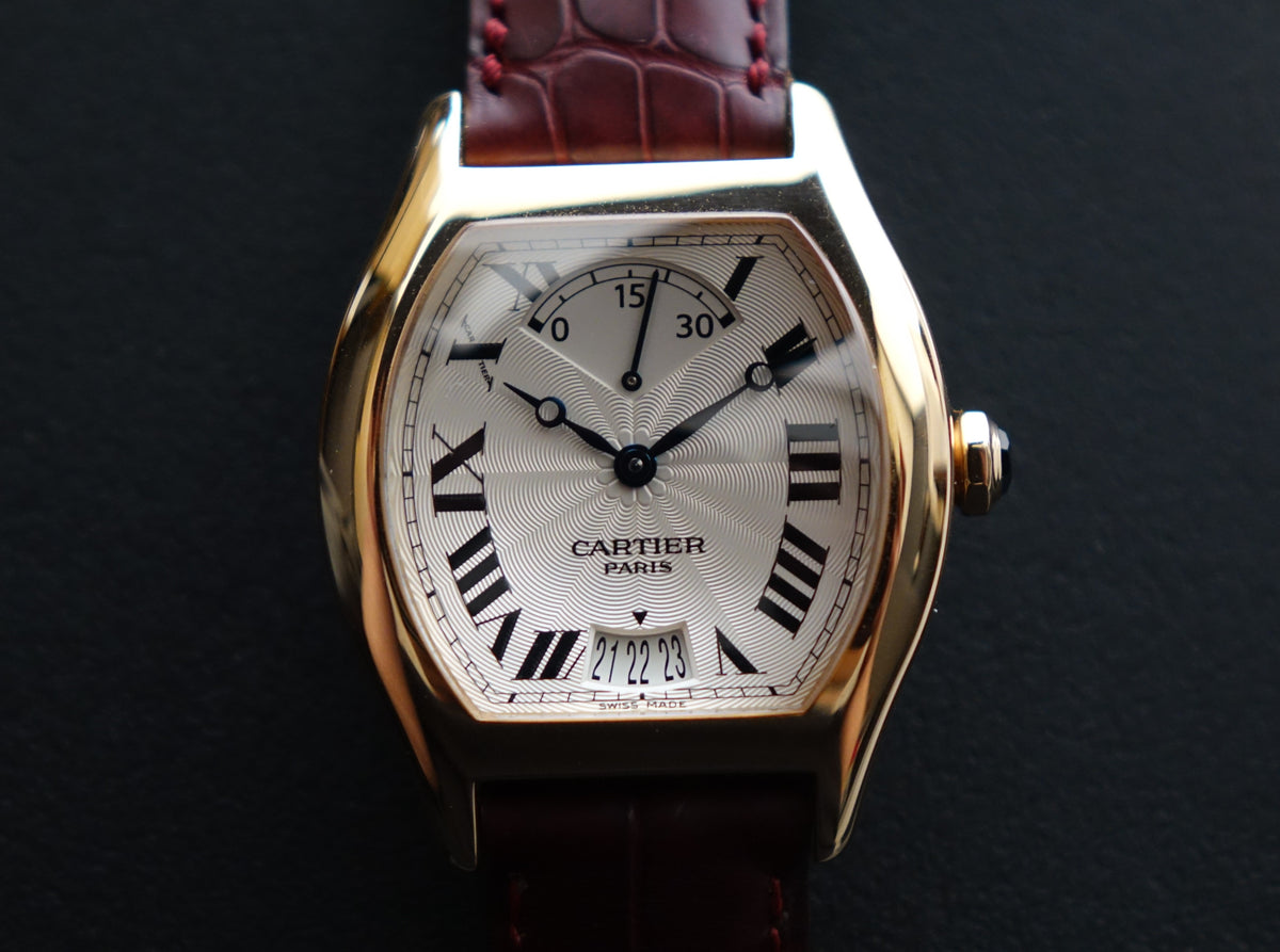 CPCP Cartier Tortue Retrograde seconds 2689G