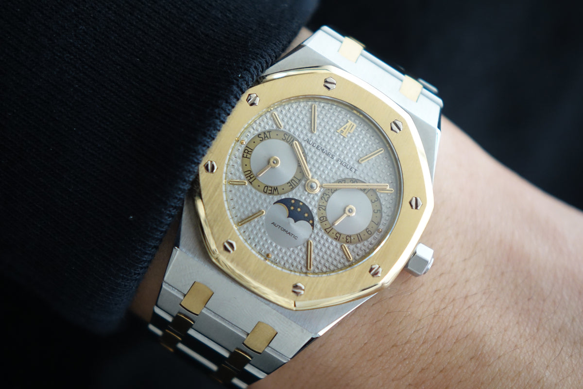 Audemars Piguet Royal Oak Daydate moonphase owl 25594SA watch only