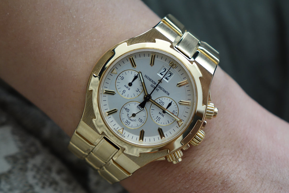 Vacheron Constantin Overseas Chrono 18k gold 49140/423J