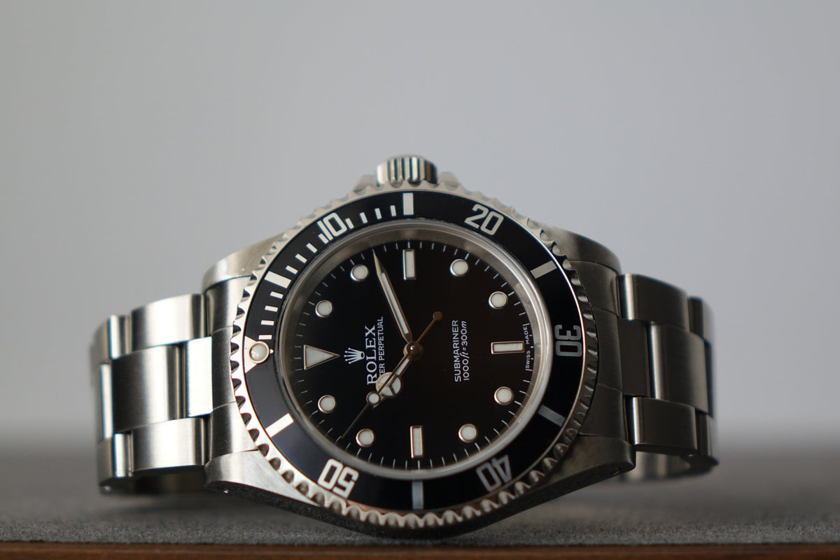 Rolex Submariner 14060M ND no date 2 liner full set