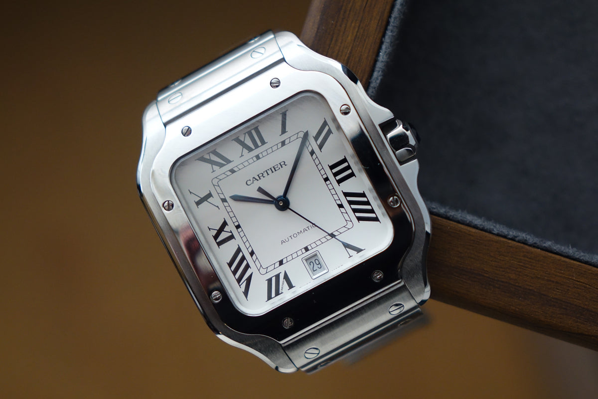 Cartier Santos De Cartier Steel WSSA0018 Large