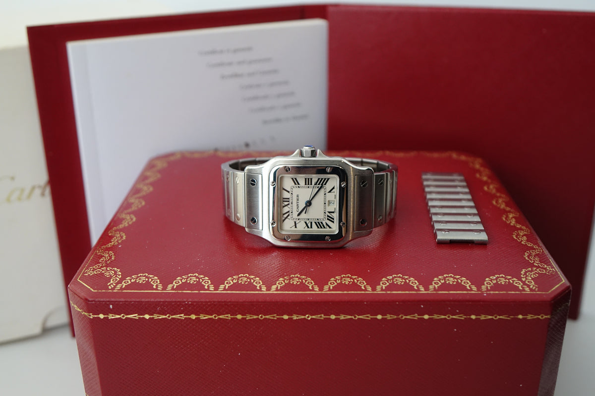 Cartier Santos Galbee 1564 W20060D6 full set