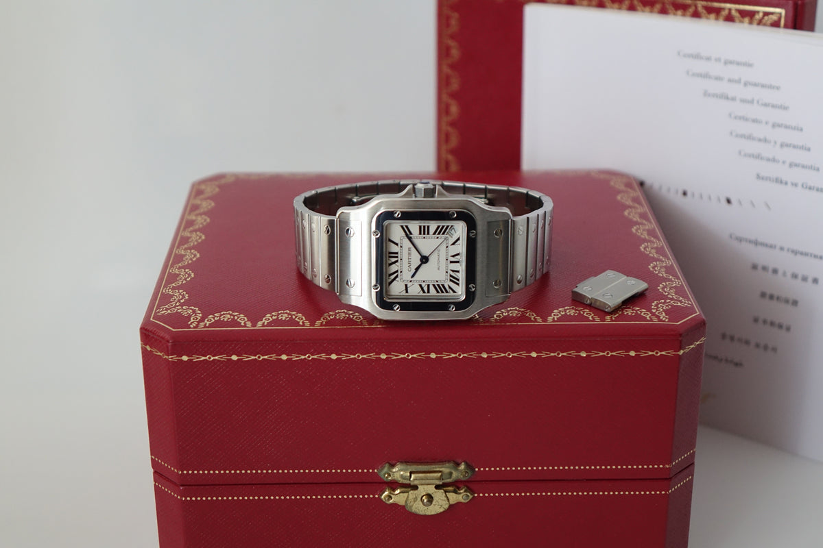 Cartier Santos Galbee XL 2823 full set