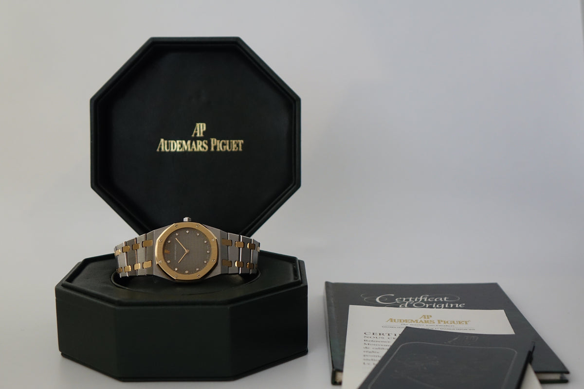 Audemars Piguet Royal Oak Ultra Thin 56303SA factory diamond dial full set