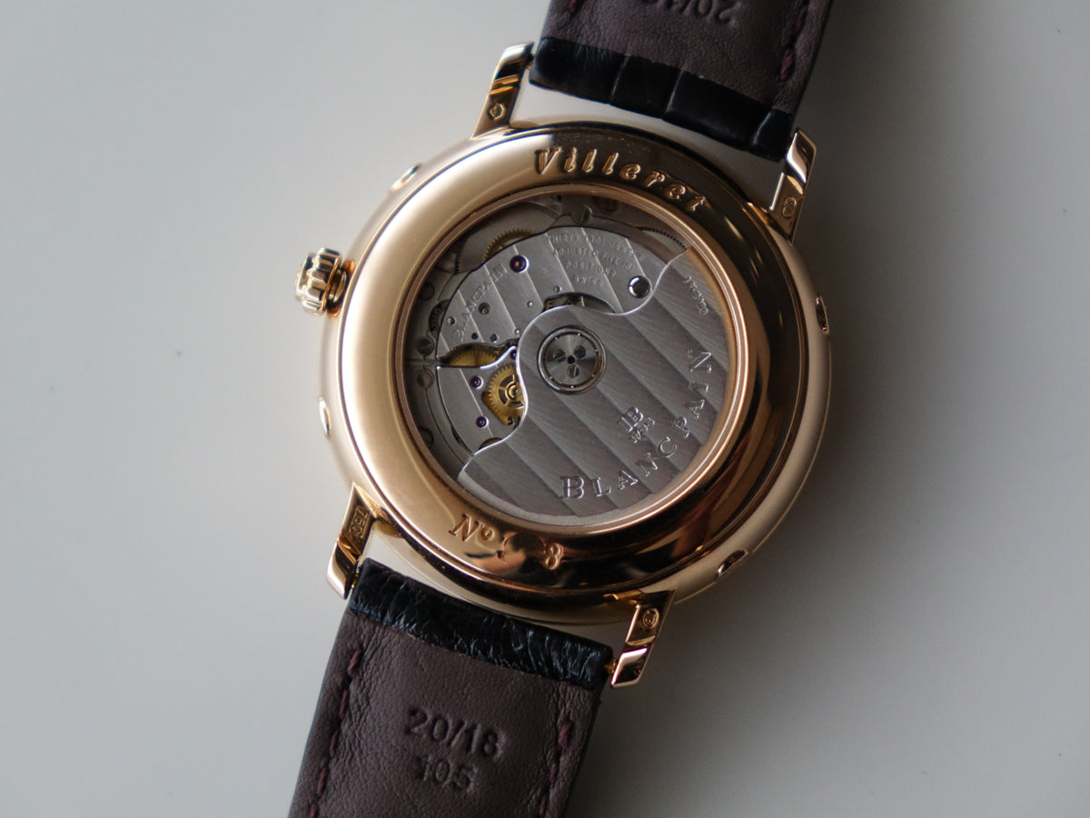 Blancpain Villeret Quantième Complete Calendar 18k rose gold 6263.3642.A55 62633