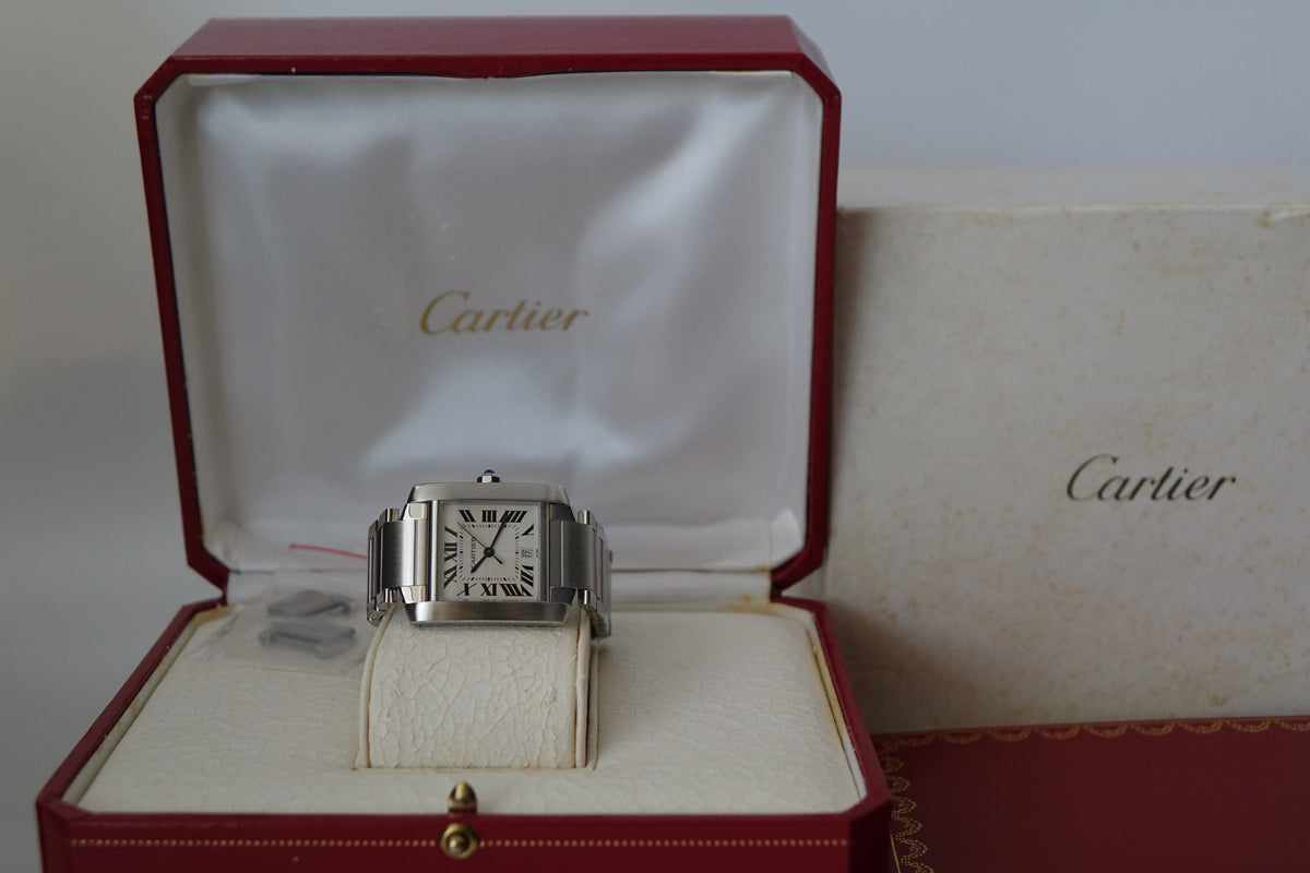 Cartier Tank Francaise Automatic 2302 full set