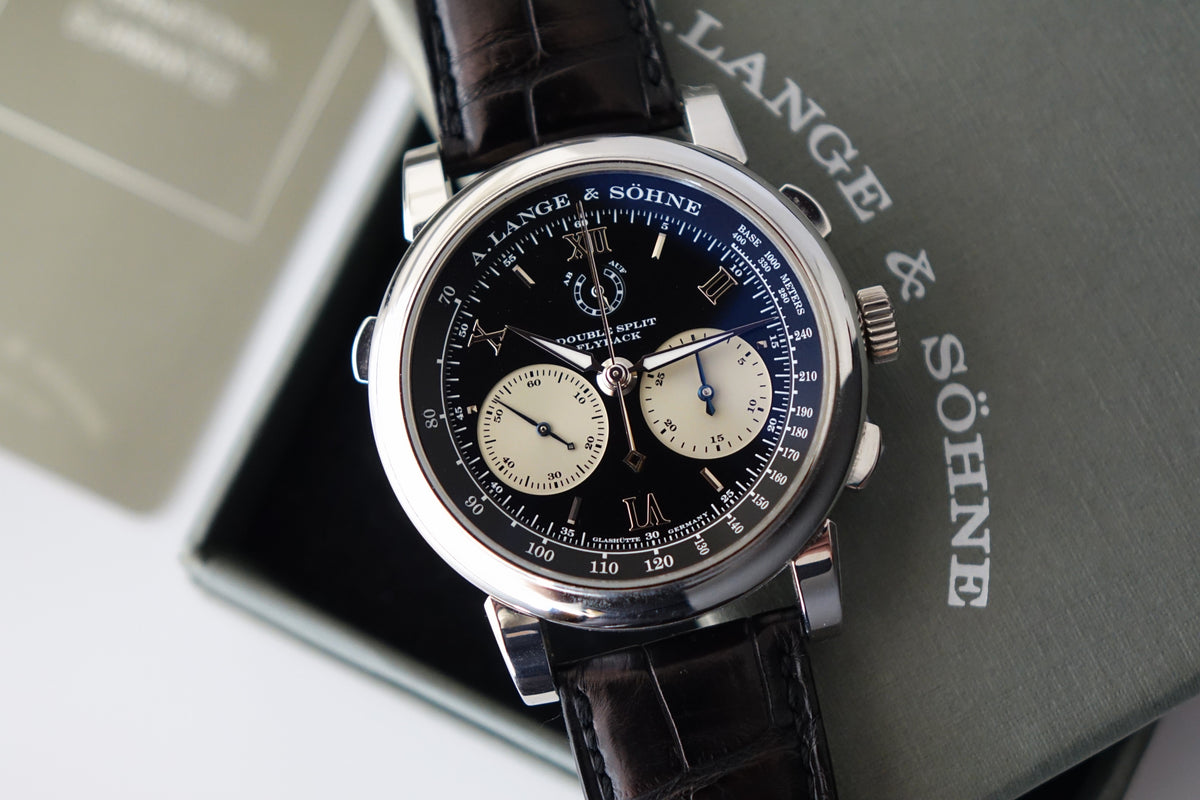 A. Lange & Sohne Datograph 404.035 Double Split Flyback Chronograph Platinum