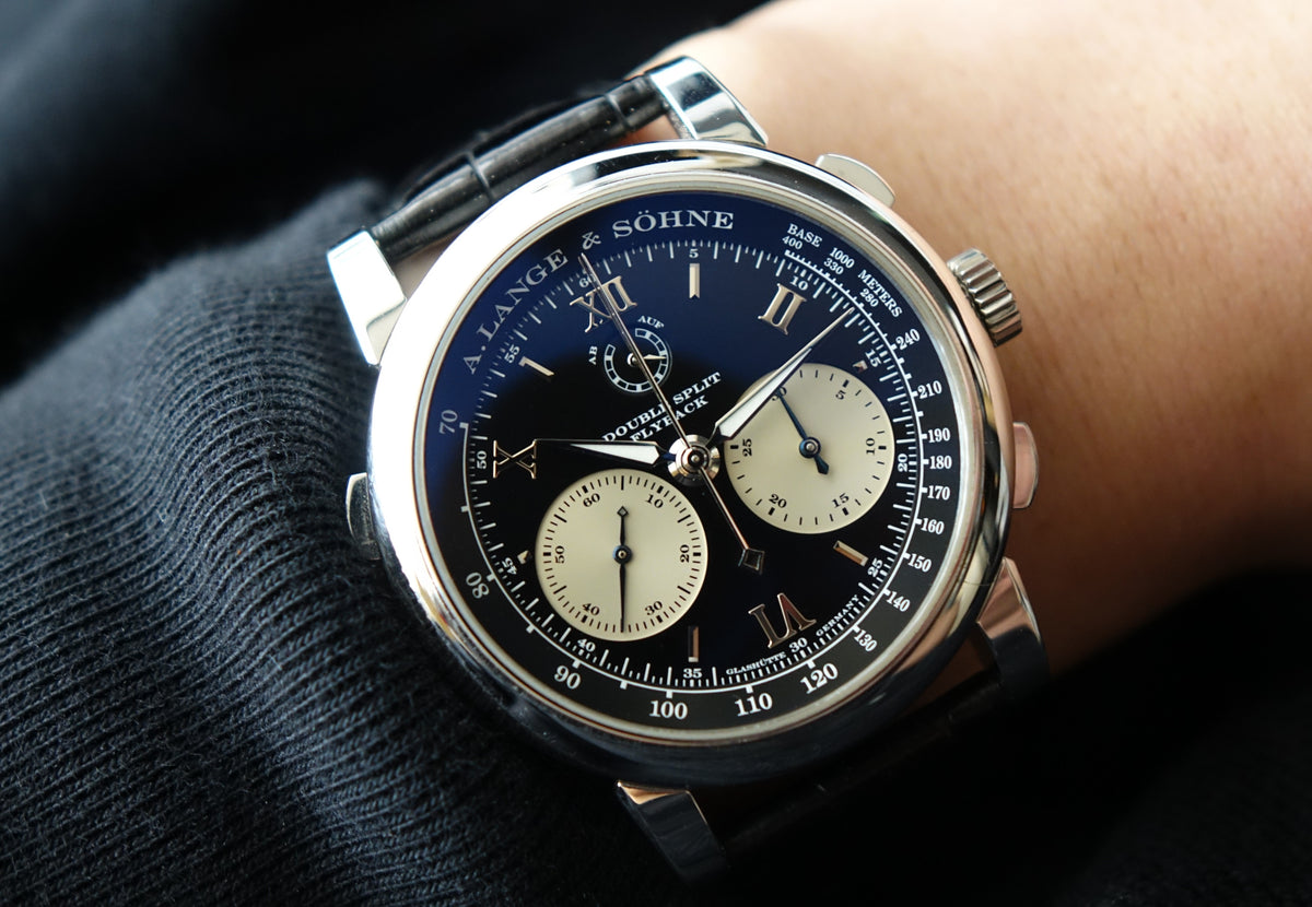 A. Lange & Sohne Datograph 404.035 Double Split Flyback Chronograph Platinum