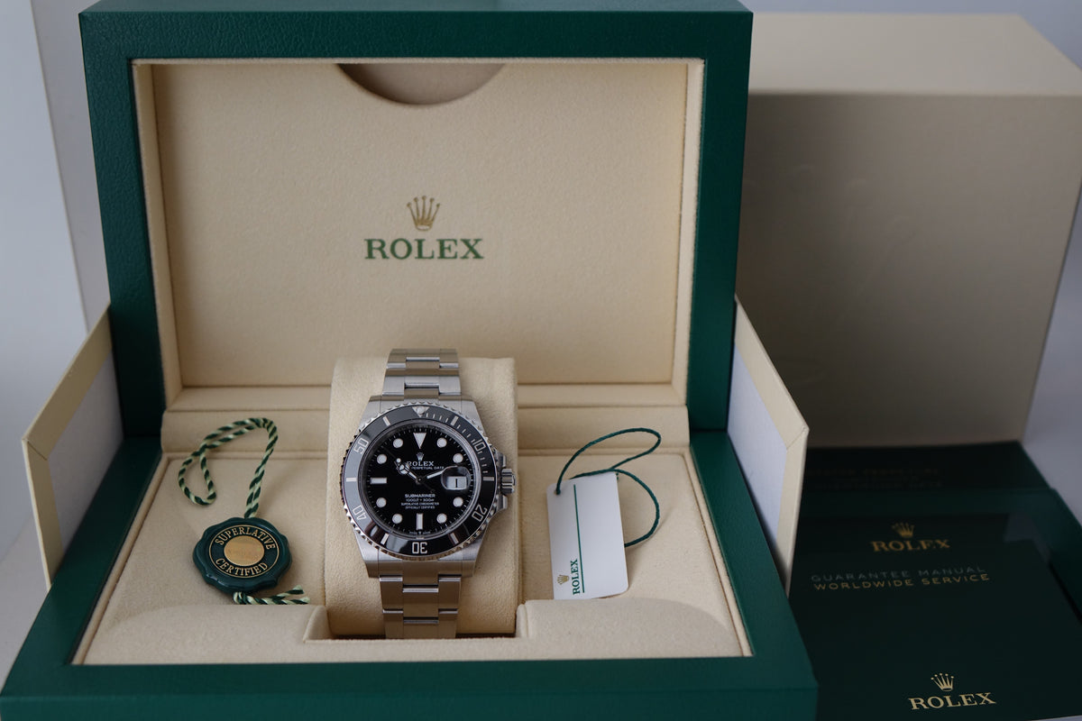 BNIB 2024 Sept Rolex Submariner 126610LN full set