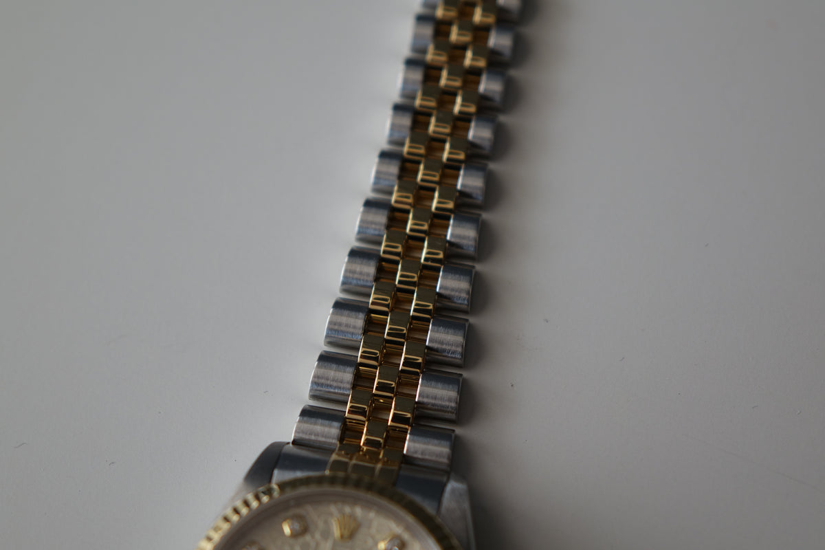 Rolex Datejust 31 68273G Computer dial 10PT diamonds