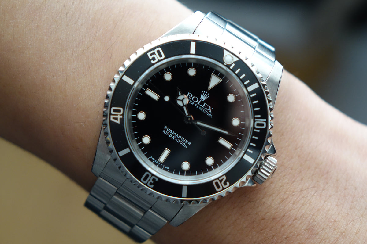 Rolex Submariner 14060 ND no date 2 liner watch only