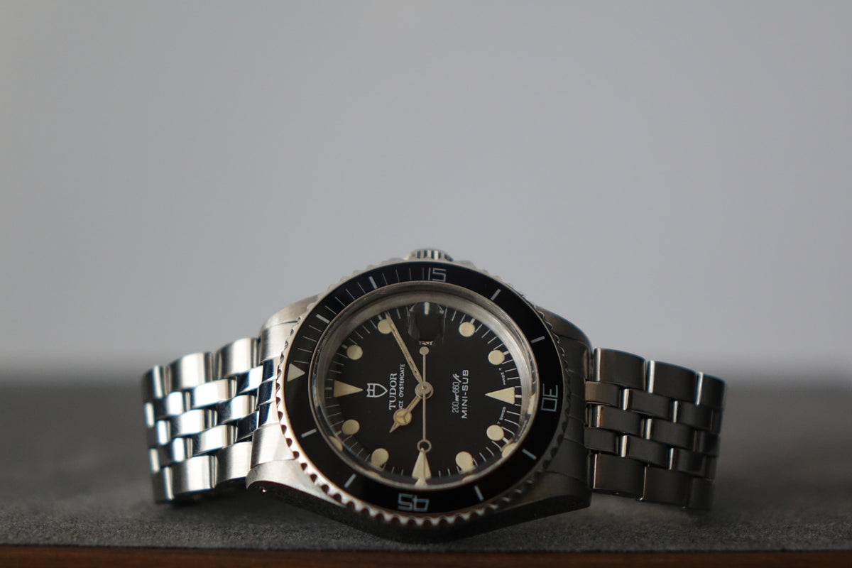 Tudor mini sub 94400 black dial full set