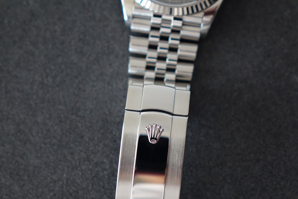 Rolex Datejust 36 wimbledon fluted jubilee 126234