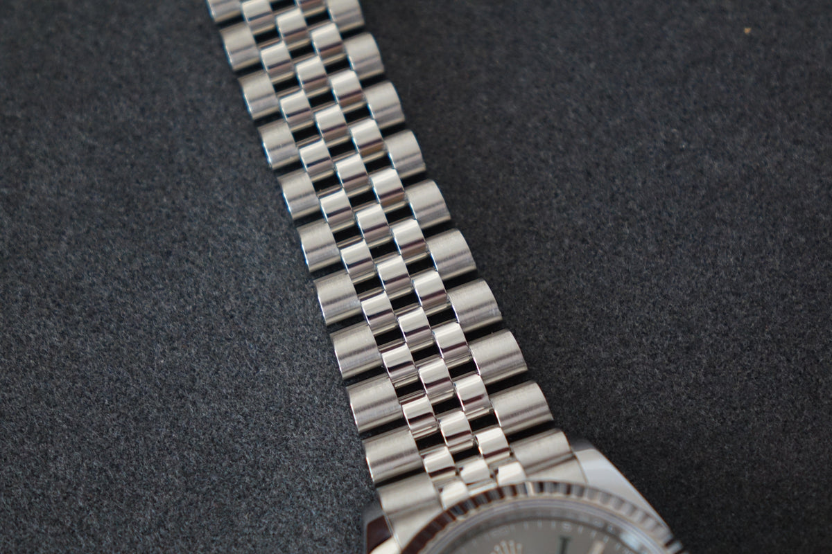 Rolex Datejust 36 wimbledon fluted jubilee 126234