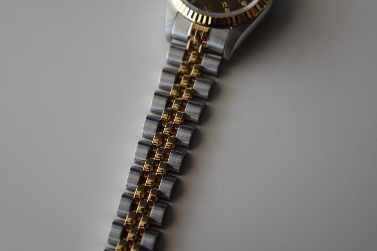 Rolex Datejust Lady 26 69173G Houndstooth diamond dial