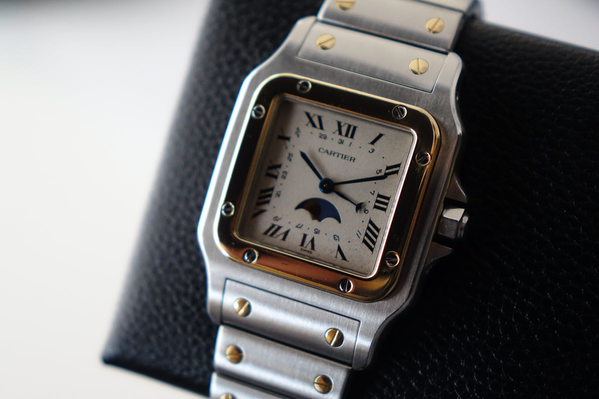 Cartier Santos Galbee Moonphase 119901