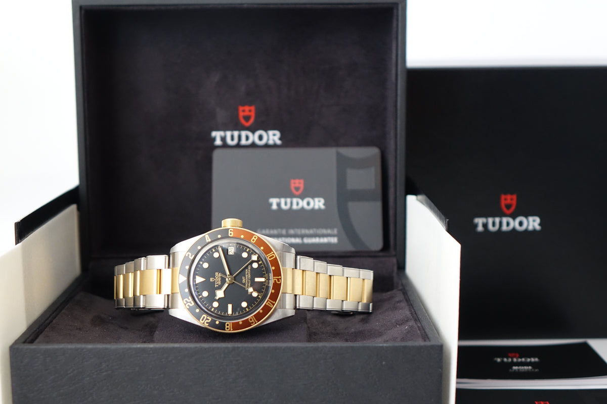 BNIB Tudor GMT Rootbeer 79833MN full set