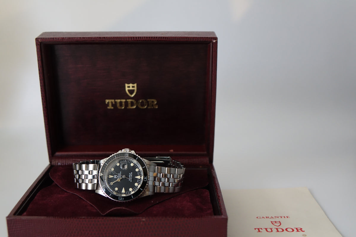 Tudor mini sub 94400 black dial full set