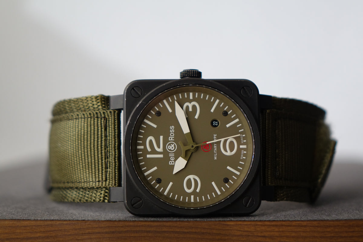 Bell & Ross BR 03-92 Military 42mm Green Khaki Dial