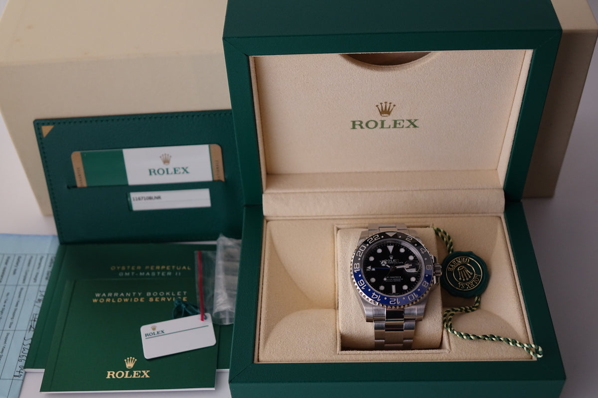 Rolex GMT Master 2 Batman 116710 BLNR