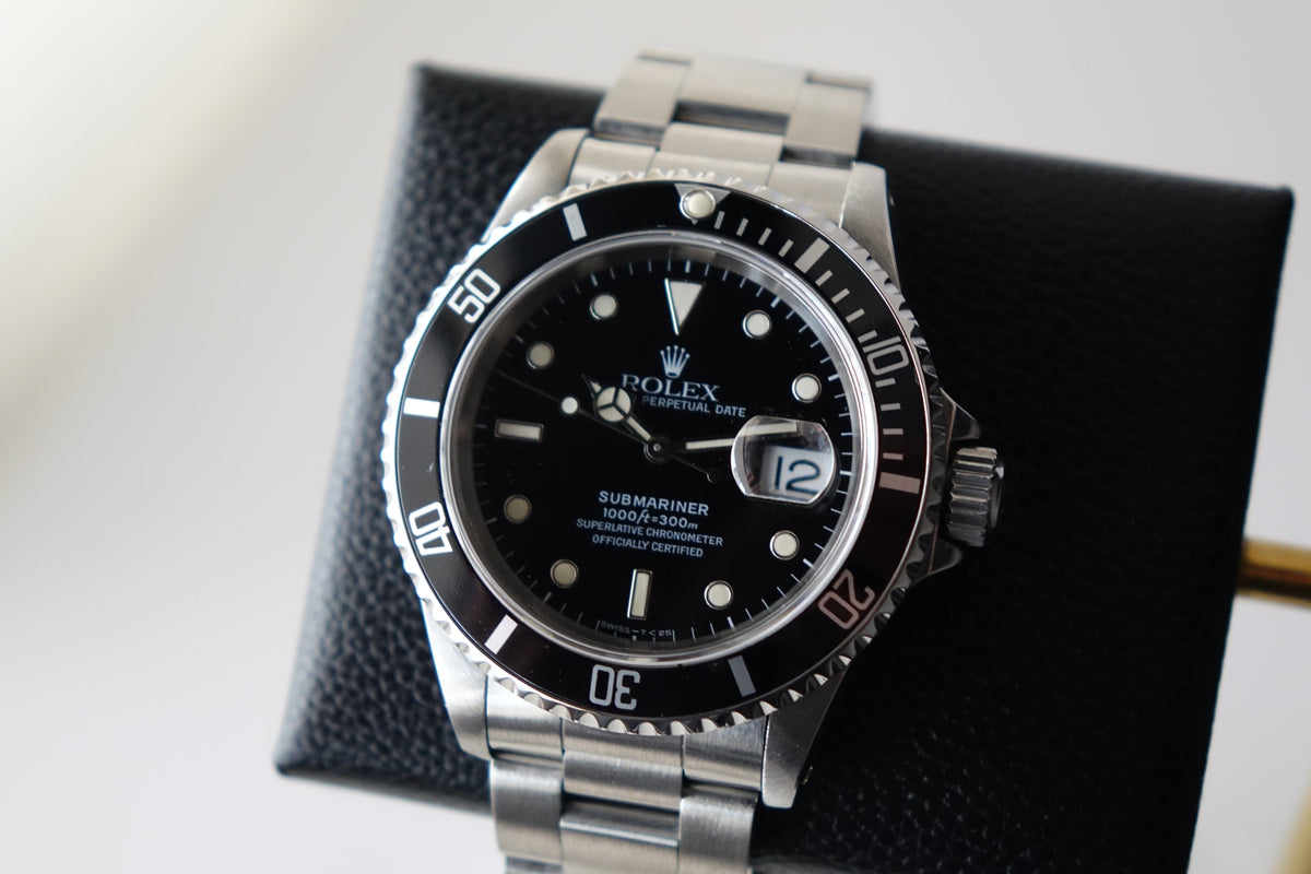 Rolex Submariner Date tritium 16610 full set