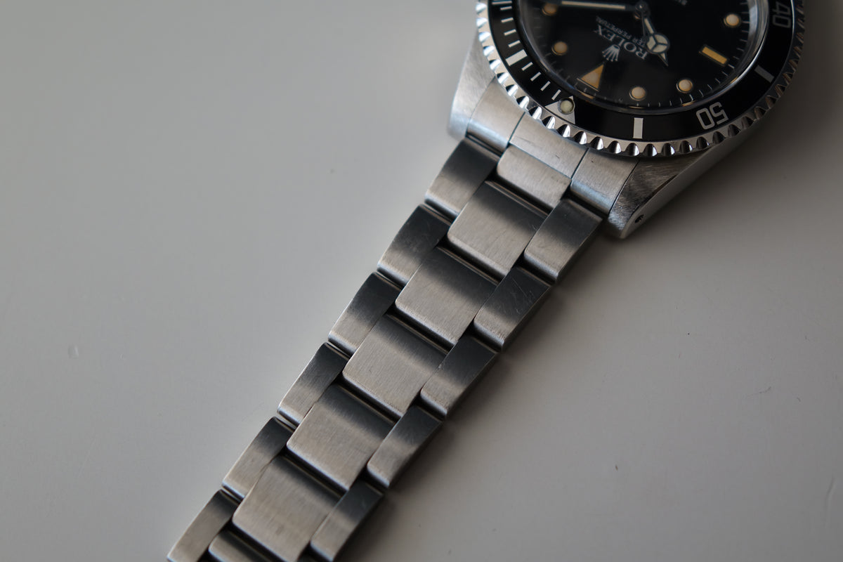 Vintage Rolex Submariner 5513 Tritium creamy patina