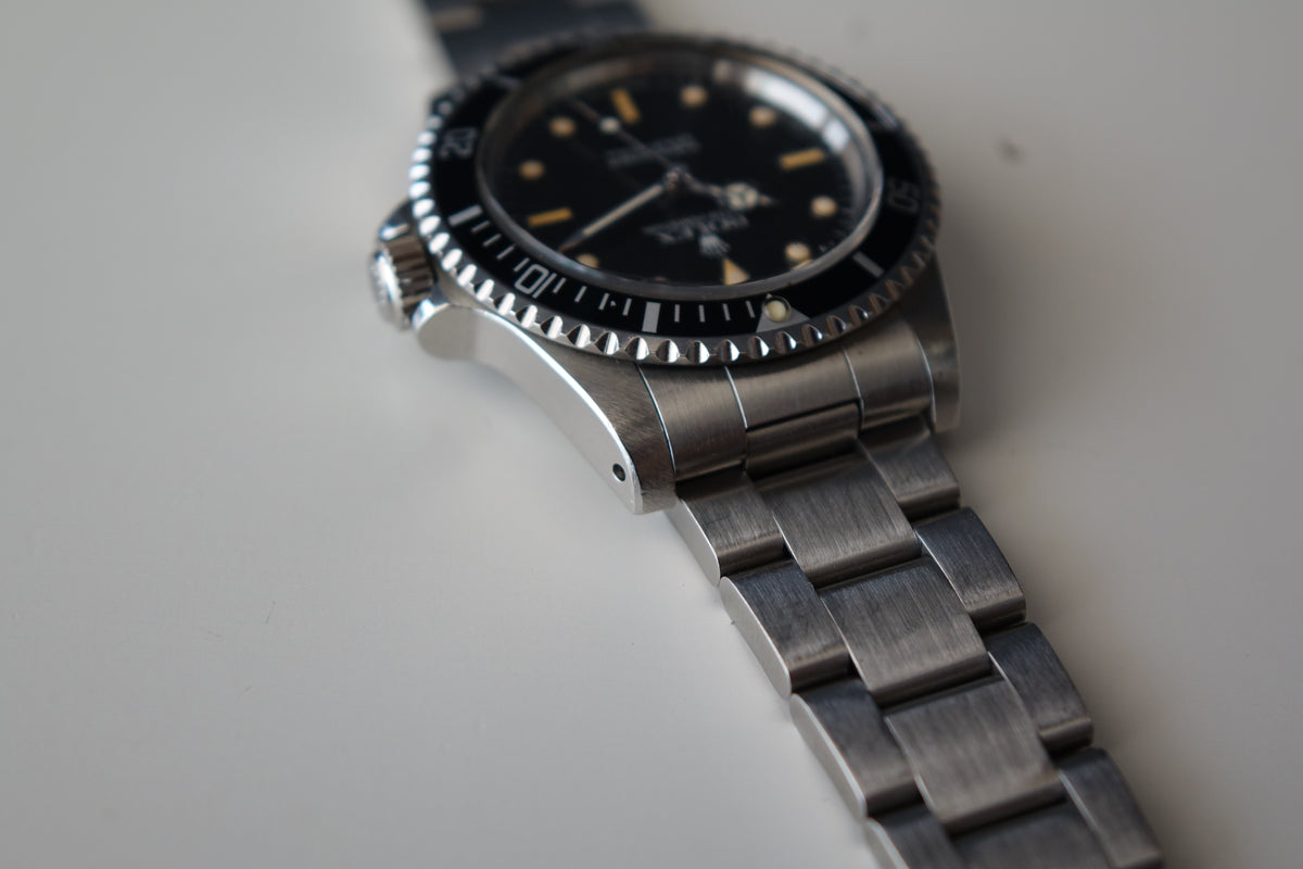 Vintage Rolex Submariner 5513 Tritium creamy patina