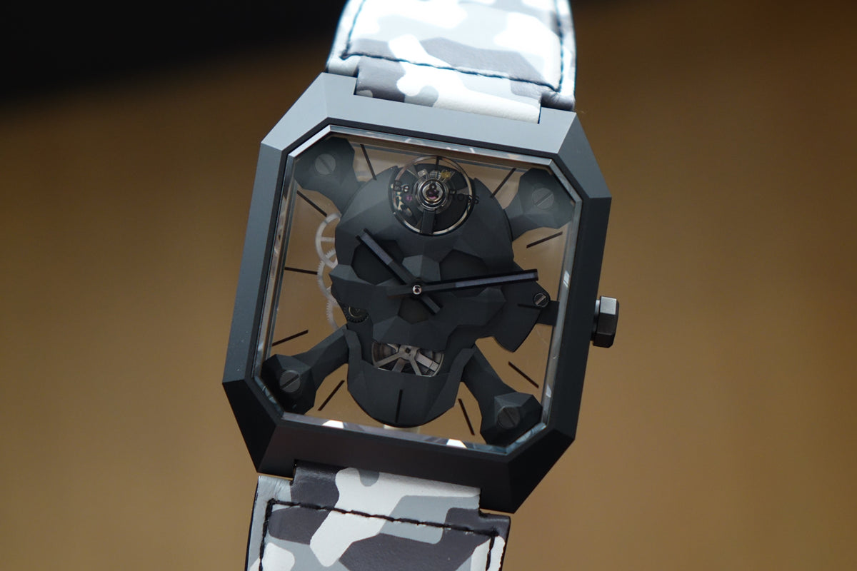 Bell & Ross Cyber Skull Limited Edition BR01-CSK-CE-00313 full set