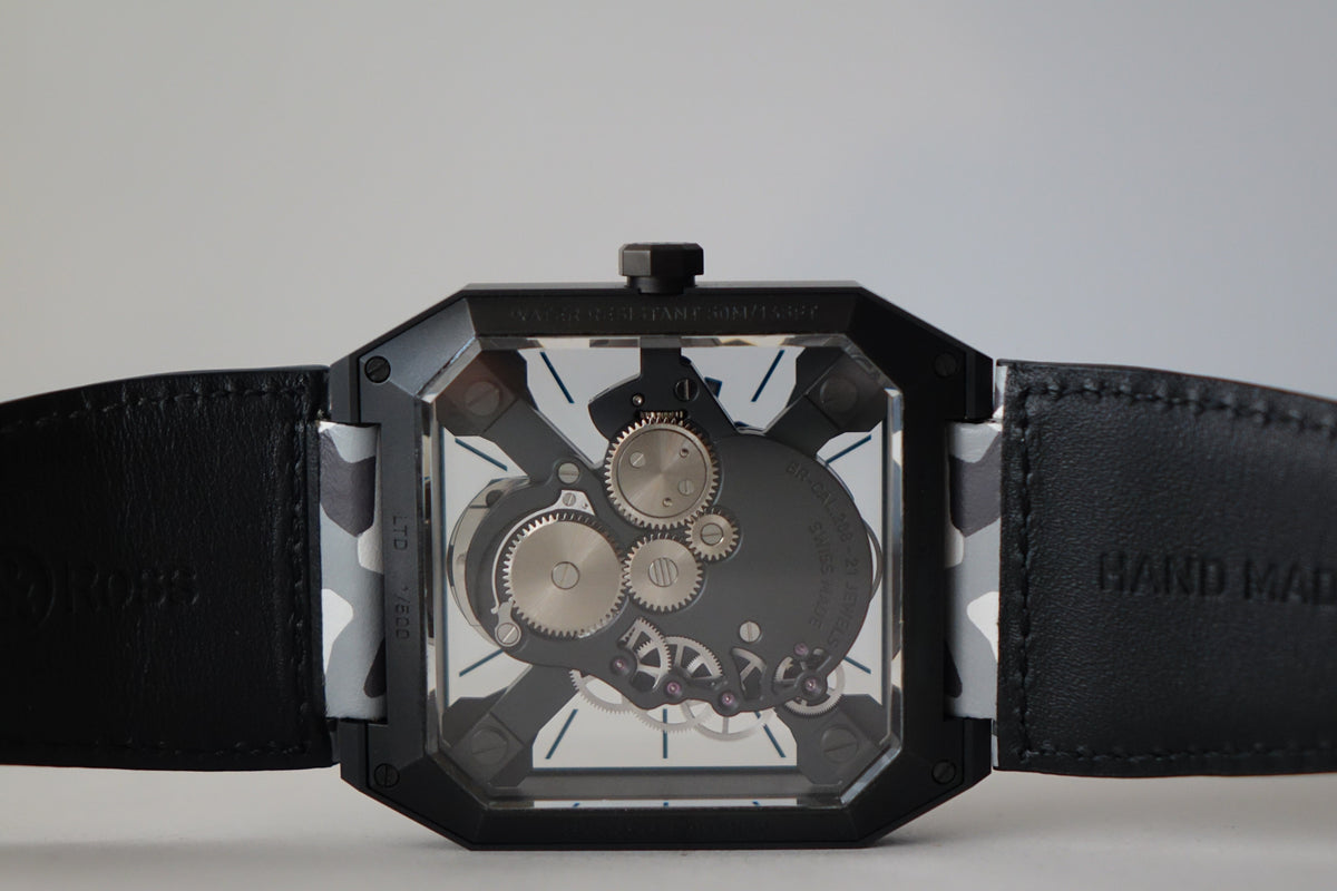 Bell & Ross Cyber Skull Limited Edition BR01-CSK-CE-00313 full set