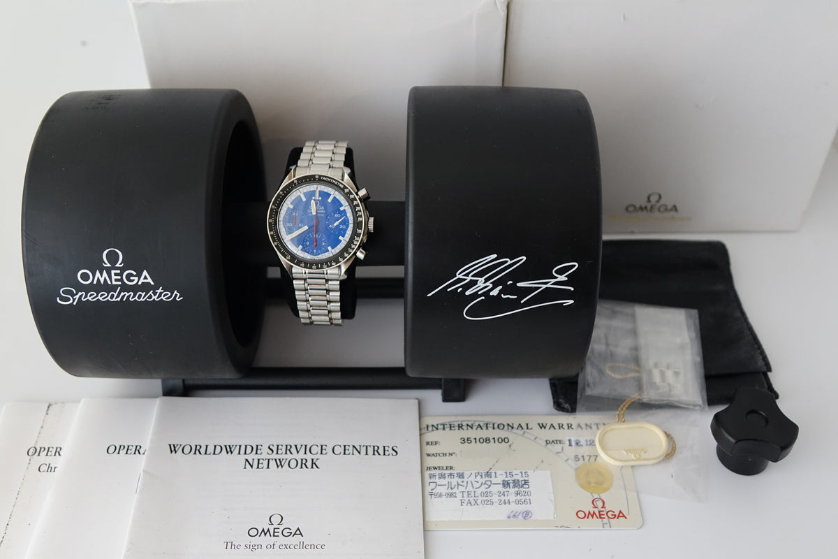 Omega Speedmaster Schumacher Blue 3510.81.00 3510.81