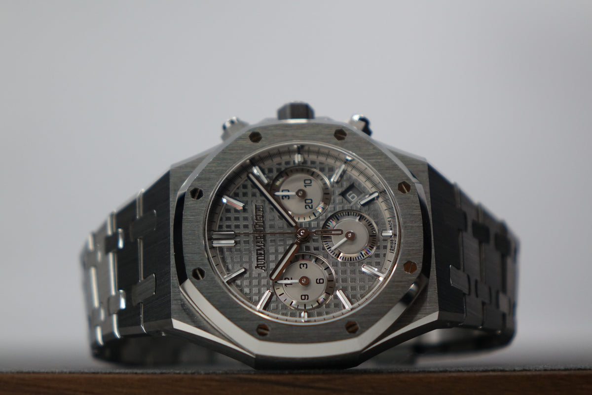 Audemars Piguet Royal Oak Chronograph 26715ST Grey dial 38mm full set