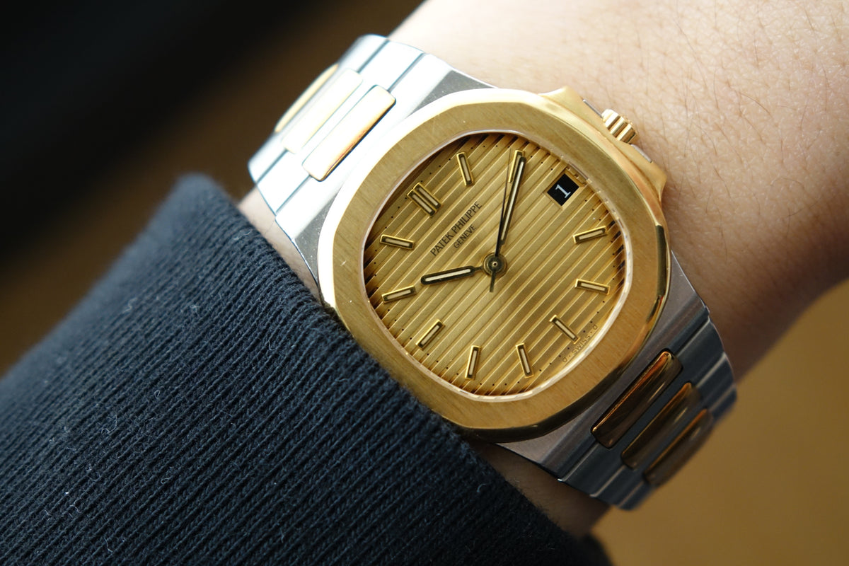 Patek Philippe Nautilus 3800/1JA Champagne dial