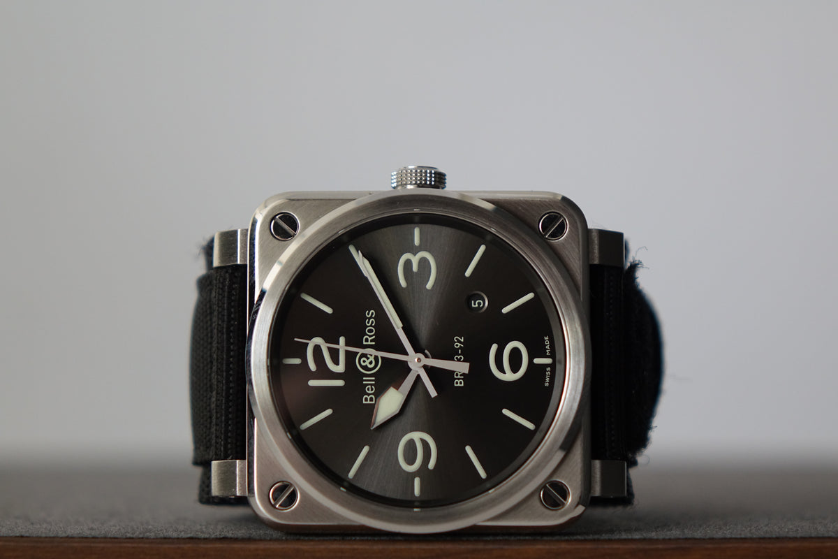 Bell&Ross BR03-92 Grey Lum full set