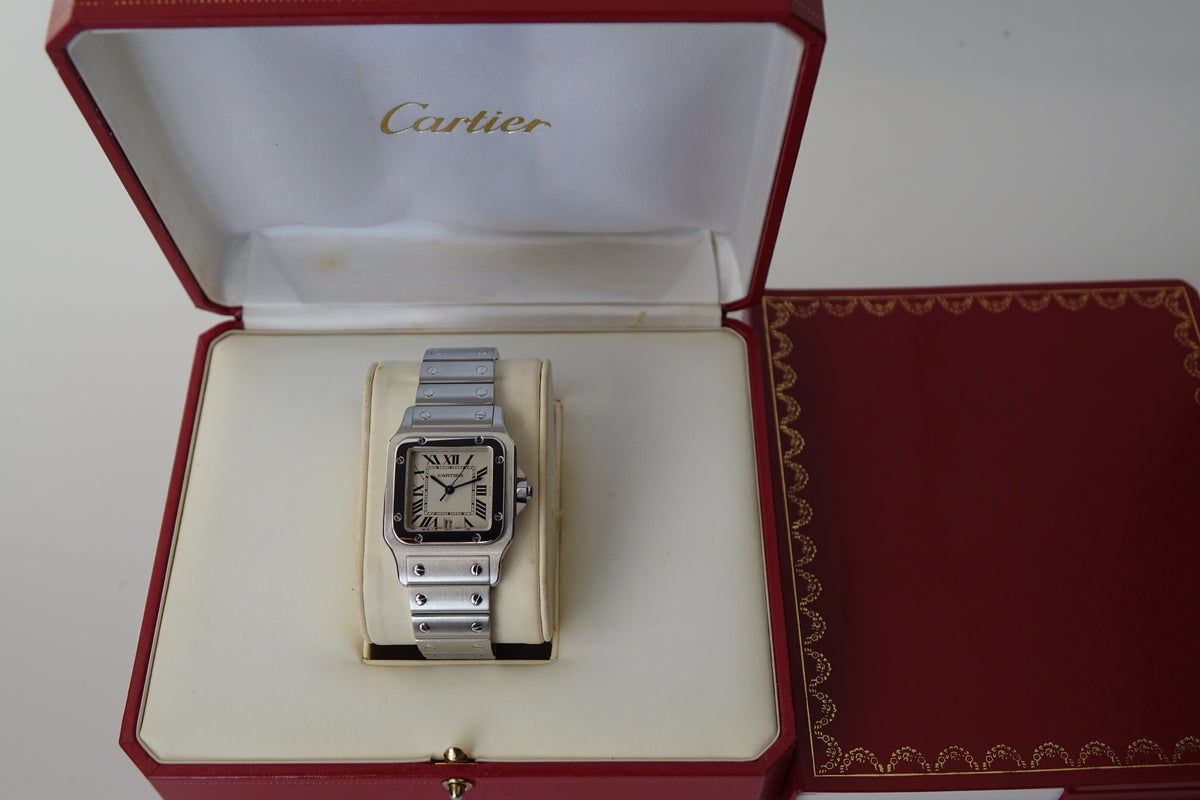 Cartier Santos Galbee Large W20060D6 Mens 1564