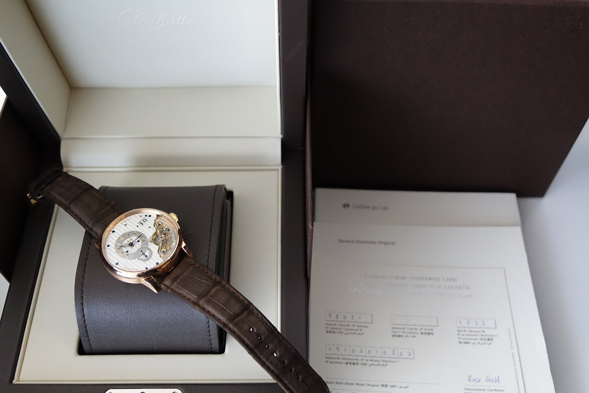 Glashütte Original GO PanoMaticInverse Rose gold 19102010502