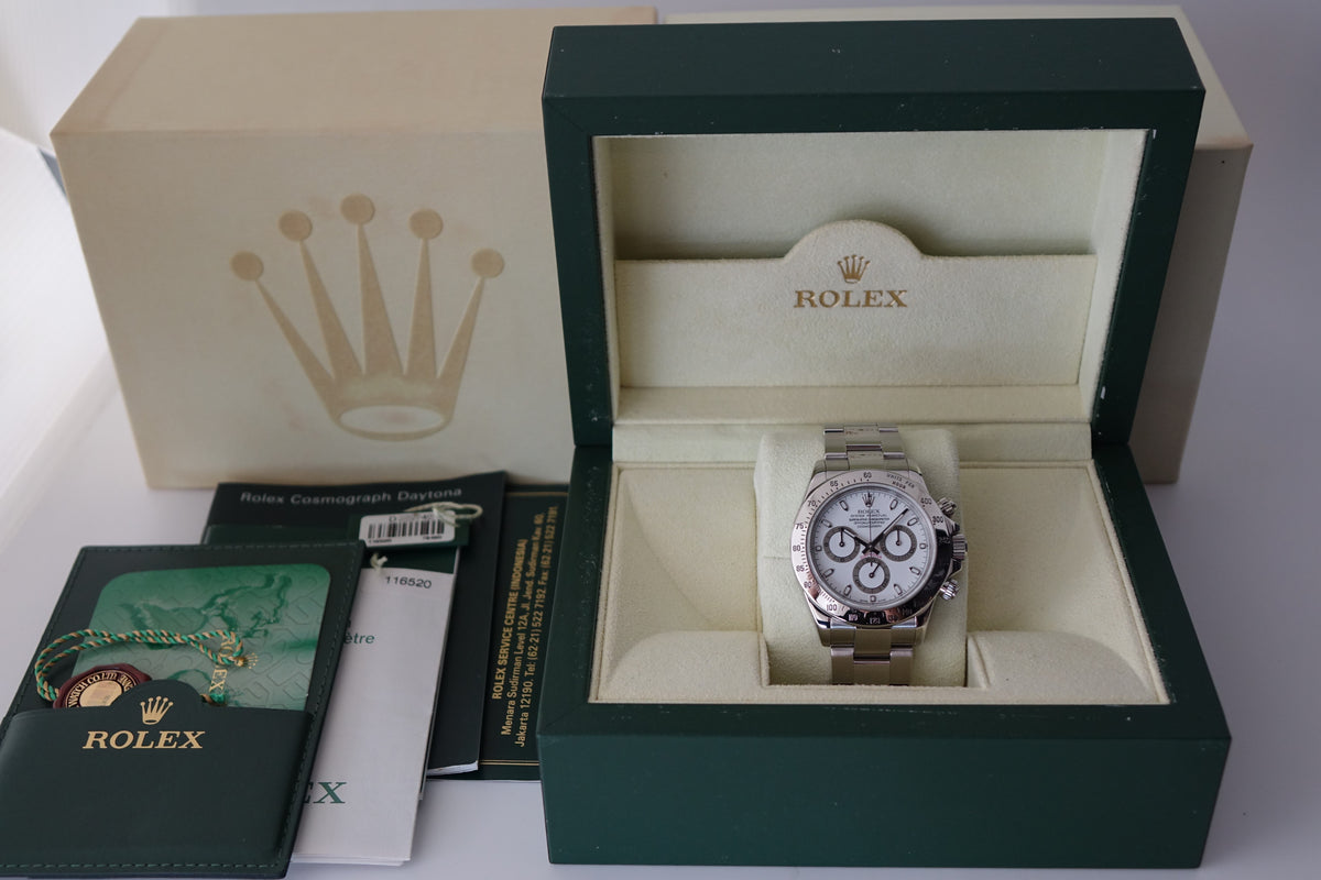 Rolex Daytona Cosmograph 116520 white panda